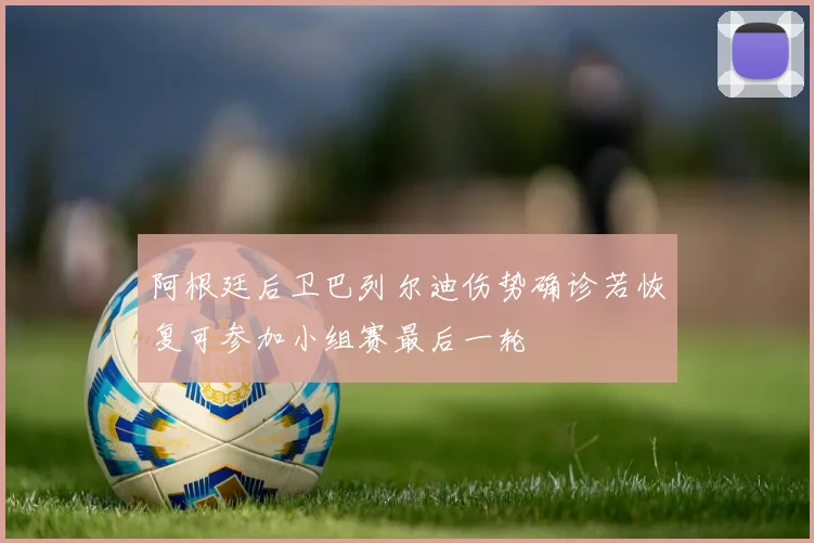 阿根廷后卫巴列尔迪伤势确诊若恢复可参加小组赛最后一轮